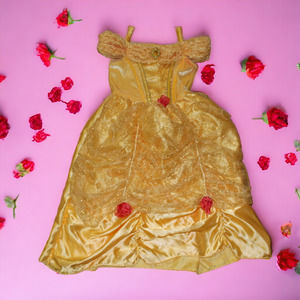 Disney at George Belle Costume Dress Velvet Tulle Sateen Embellished 3-4 Yrs